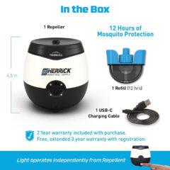 Thermacell® Rechargeable Mosquito Repeller with Glow Light - 2