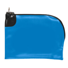 Curved Zipper Night Deposit Bag - 250-EV-MarineBlue