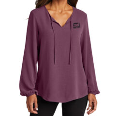 Port Authority® Women’s Textured Crepe Blouse - 337W-null