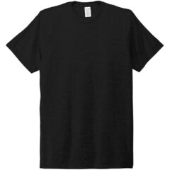 Allmade® Unisex Tri-Blend Tee - AL2004_deepblack_flat_front