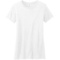 Allmade® Women’s Tri-Blend Tee - AL2008_brightwhite_flat_front