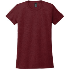 Allmade® Women’s Tri-Blend Tee - AL2008_vinored_flat_front