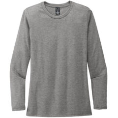 Allmade® Women’s Tri-Blend Long Sleeve Tee - AL6008_aluminumgrey_flat_front