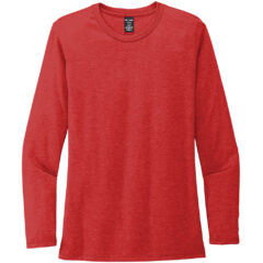 Allmade® Women’s Tri-Blend Long Sleeve Tee - AL6008_riseupred_flat_front