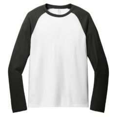 Allmade® Unisex Tri-Blend Long Sleeve Colorblock Raglan - ALLMADE