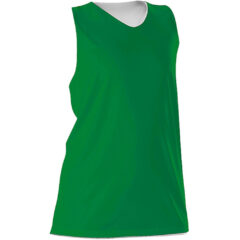 Alleson Athletic – Women’s Reversible Racerback Tank - Alleson_Athletic_506CRW_Kelly-_White_Front_High