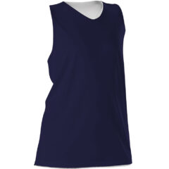 Alleson Athletic – Women’s Reversible Racerback Tank - Alleson_Athletic_506CRW_Navy-_White_Front_High