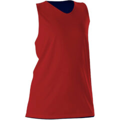 Alleson Athletic – Women’s Reversible Racerback Tank - Alleson_Athletic_506CRW_Red-_Navy_Front_High