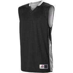 Alleson Athletic Single Ply Reversible Jersey - Alleson_Athletic_589RSP_Black-_White_Side_High