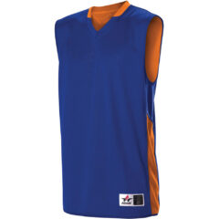 Alleson Athletic Single Ply Reversible Jersey - Alleson_Athletic_589RSP_Royal-_Orange_Side_High
