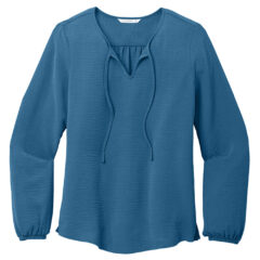 Port Authority® Women’s Textured Crepe Blouse - PORT AUTHORITY