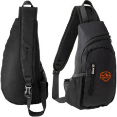 AeroLOFT™ Crossbody Sling Backpack - alb-cs24bk