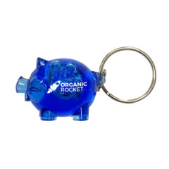 Acrylic Piggy Keychain - jk8006_blue_4751