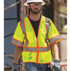 Kishigo Ultra-Cool™ Six-Pocket Mesh Surveyor’s Vest