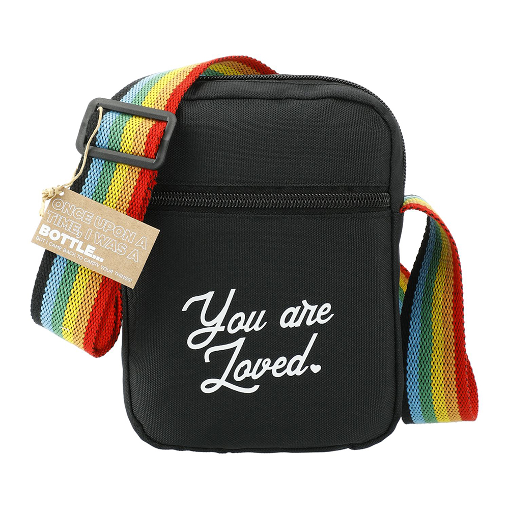 Rainbow RPET Crossbody Tote - 2301-60-1