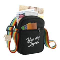 Rainbow RPET Crossbody Tote - 2301-60-2