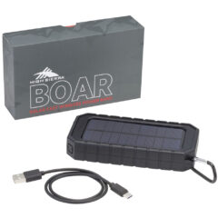High Sierra® IPX 5 Solar Fast Wireless Power Bank - 8053-09-4