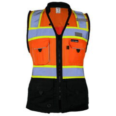 Kishigo Premium Black Series® Women’s Heavy Duty Surveyors Vest - 82099_f_fm