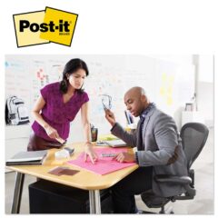 Post-it® Custom Printed Big Pads – 11.75″ x 11.75″ - 8notes_big_pads_meeting_pink_hr