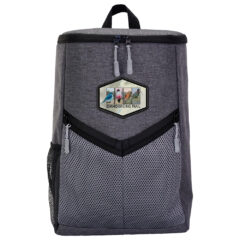 Victory Emblem Cooler Backpack – 18 cans - CPP_6810_Grey_500676