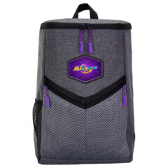Victory Emblem Cooler Backpack – 18 cans - CPP_6810_Purple_500693