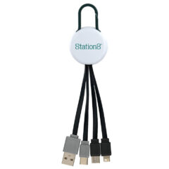 Dual Input 3-in-1 Charging Cable - CPP_6905_Forest-Green_555421