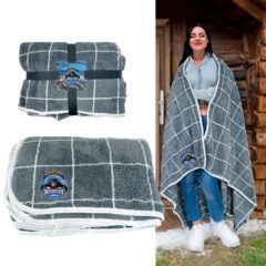 Gift Wrapped Plaid Recycled Blanket - CPP_6932_Default1_555393