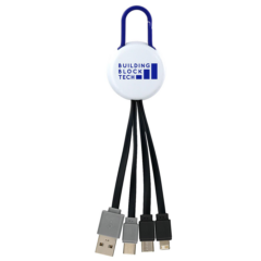 Dual Input 3-in-1 Charging Cable - Dual Input 3-in-1 Charging Cable 8211 Reflex Blue