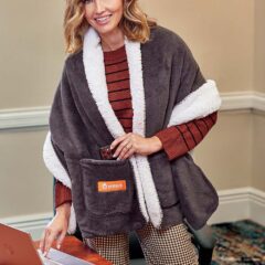 Kalispell Sherpa Shawl Blanket