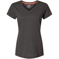 Kastlfel Women’s RecycledSoft™ V-Neck T-Shirt - Kastlfel_2011_Carbon_Front_High