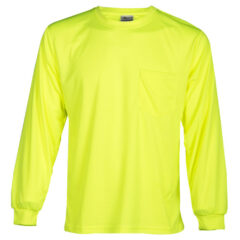 Kishigo Microfiber Polyester Long Sleeve T-Shirt