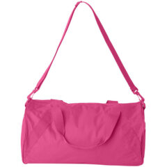 Liberty Bags Recycled Small Duffel Bag – 18″ - Liberty_Bags_8805_Hot_Pink_Front_High