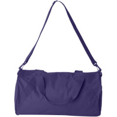 Liberty Bags Recycled Small Duffel Bag – 18″ - Liberty_Bags_8805_Purple_Front_High