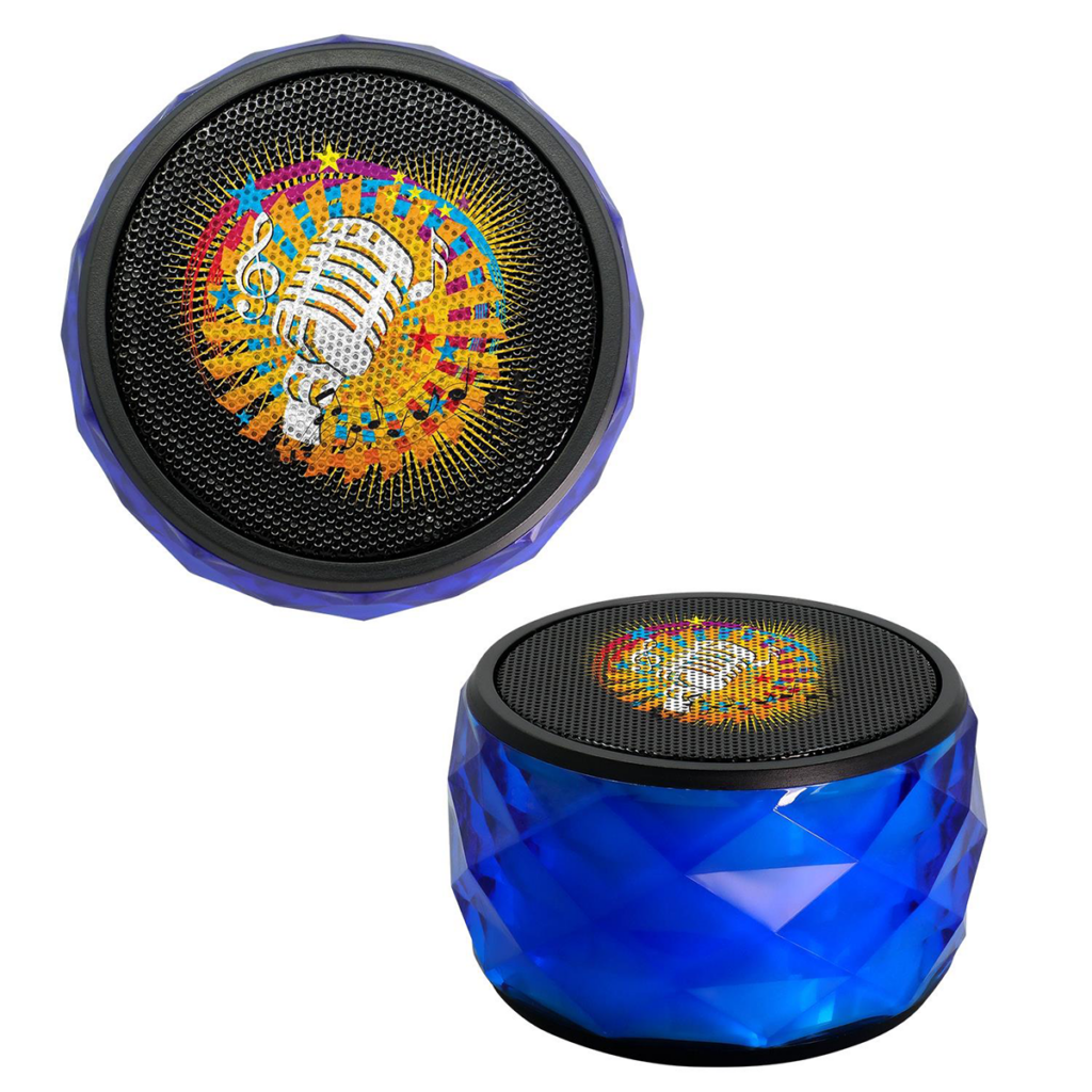 Mini Diamond Bluetooth Speaker - Mini Diamond Bluetooth Speaker 8211 Blue