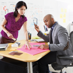 Post-it® Custom Printed Big Pads – 11.75″ x 11.75″ - Post-it Custom Printed Big Pads 8211 1175 x 1175 8211 in use