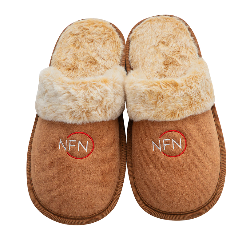 Premium Fur Lined Slippers - Show Your Logo