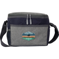 Quilted Emblem Lunch Cooler - 6 cans