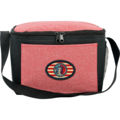 Ridge Emblem Lunch Cooler – 9 cans - Ridge Emblem Lunch Cooler 8211 9 cans 8211 Red