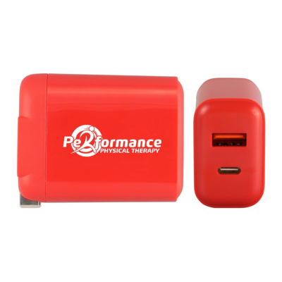 UL Fast Charging Wall Charger 8211 Red