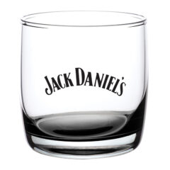 Smooth Monterrey Whiskey Glass – 10 oz - black