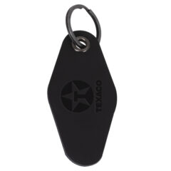 Peninsula Leather Keychain - black