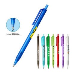 Hurst Clear Plastic Pen - Hurst Clear B108P