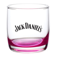 Smooth Monterrey Whiskey Glass – 10 oz - pink