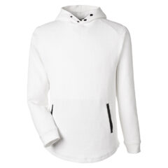 Swannies Golf Unisex Camden Hooded Pullover - white