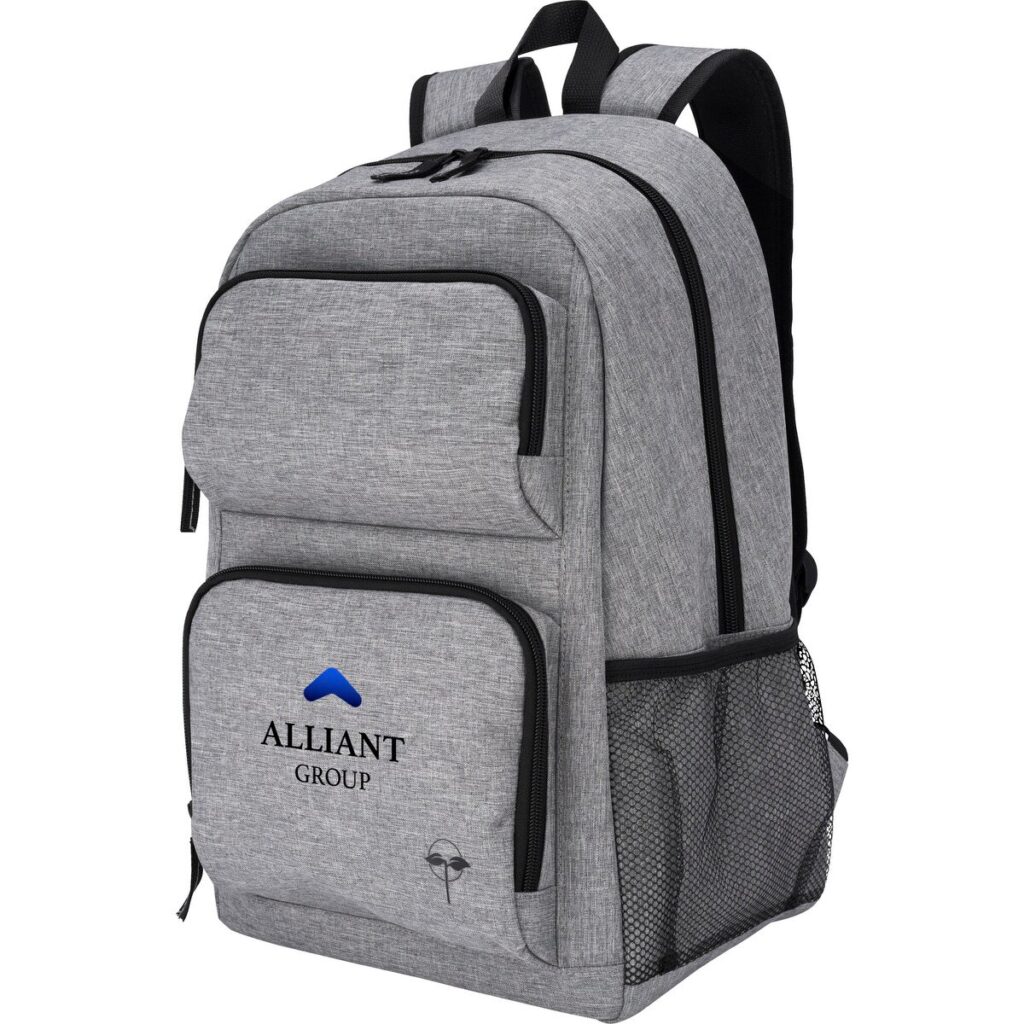 EarthTrendz™ 26L rPET Whitewater Laptop Backpack - A14185