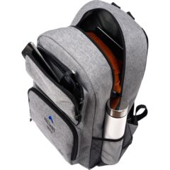 EarthTrendz™ 26L rPET Whitewater Laptop Backpack - A14185 8211 in use
