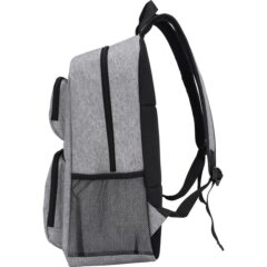 EarthTrendz™ 26L rPET Whitewater Laptop Backpack - A14185 8211 side