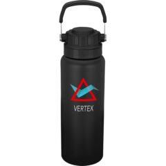 Urban Peak® Dual Top Water Bottle – 40 oz - A14191 8211 Black