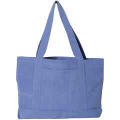 Liberty Bags Pigment-Dyed Premium Canvas Tote - Liberty_Bags_8870_Periwinkle_Blue_Front_High