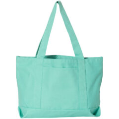 Liberty Bags Pigment-Dyed Premium Canvas Tote - Liberty_Bags_8870_Sea_Glass_Green_Front_High